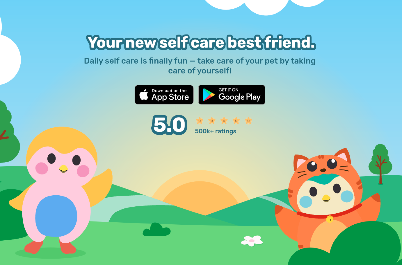 The self-care bird app I can't stop talking about